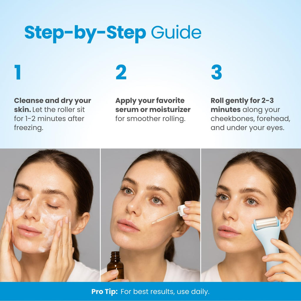 Jade Roller & Gua Sha Set – Real Jade Facial Massager