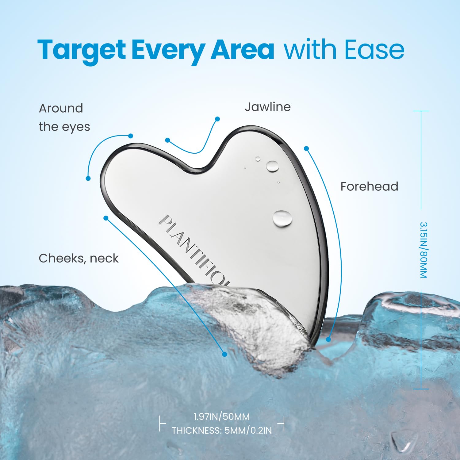 Jade Roller & Gua Sha Set – Real Jade Facial Massager